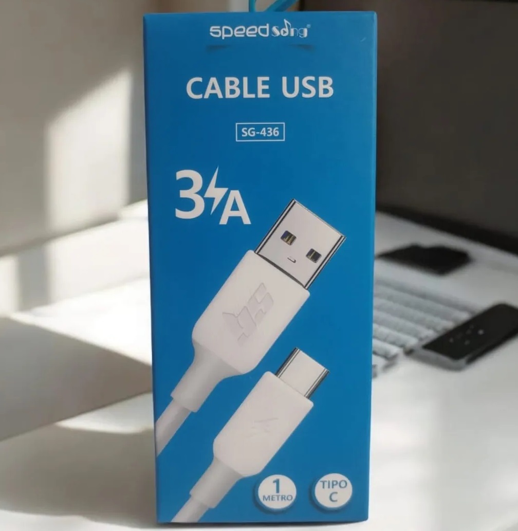 Cable Tipo C Carga Rápida 3A speed song SG-436