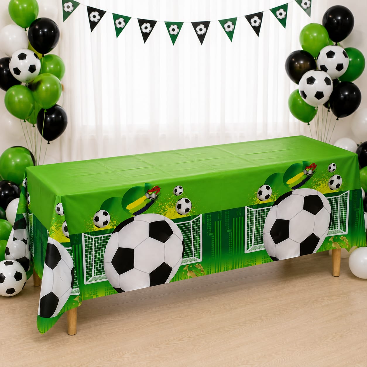 Mantel Plástico reutilizable de Fútbol 1.83x1.37 m