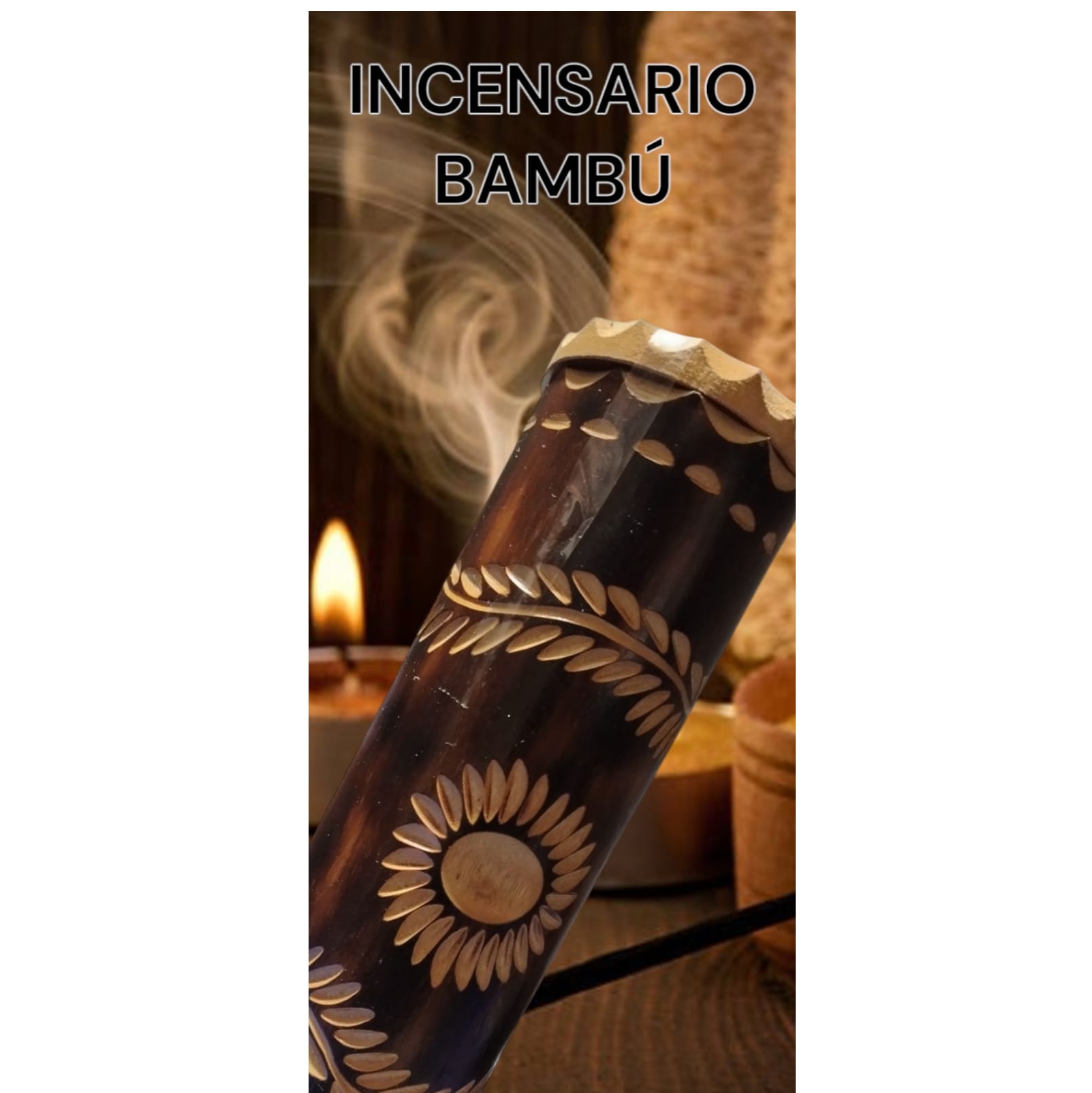 Incensario De Bambu.
