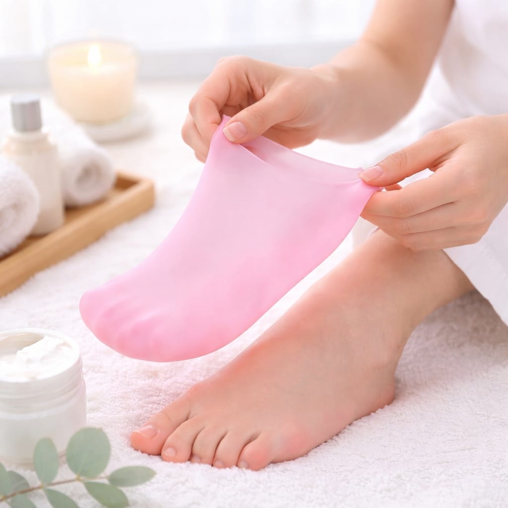 Calcetines De Silicona Para Pies Reutilizables Talla Única