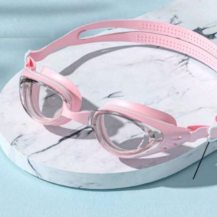Gafas de Natación YLIKE Rosadas Antiempañamiento Ajustables