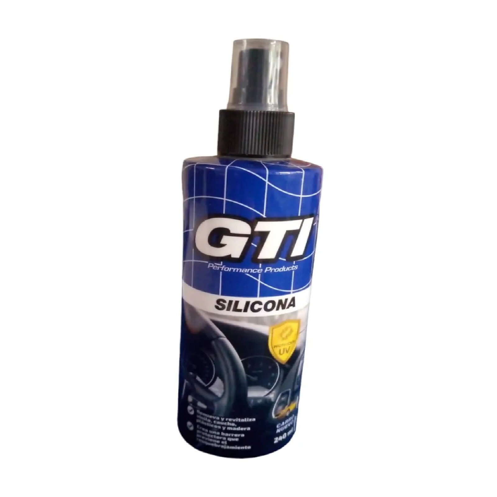 Silicona Gti Para Carro 240ml Aroma Carro Nuevo.