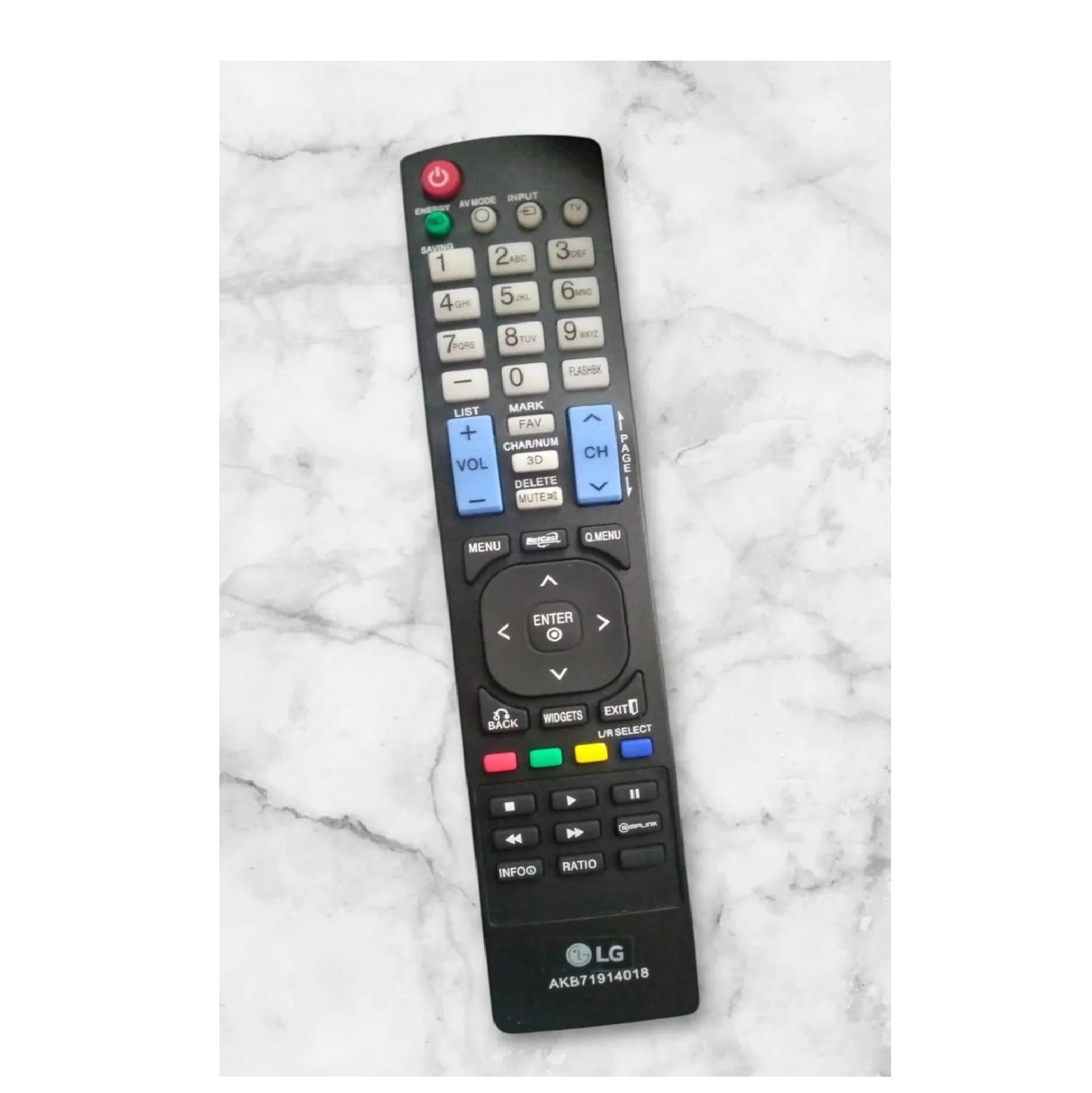 Control Remoto Para Lg Smart 3d Akb71914018