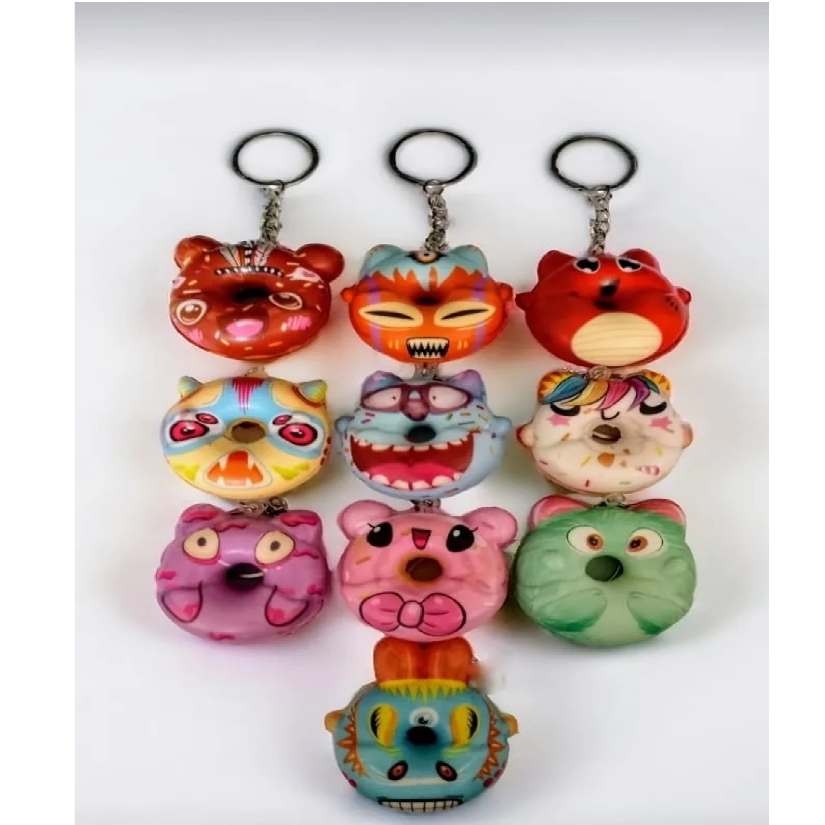 Llaveros Random Squishies Kawaii (unidad).