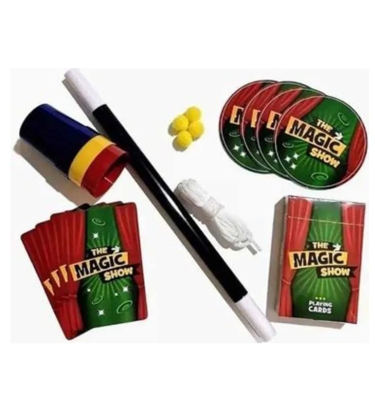 Kit De Magia Para Niños Accedorios Montoy 120 Trucos 3079647