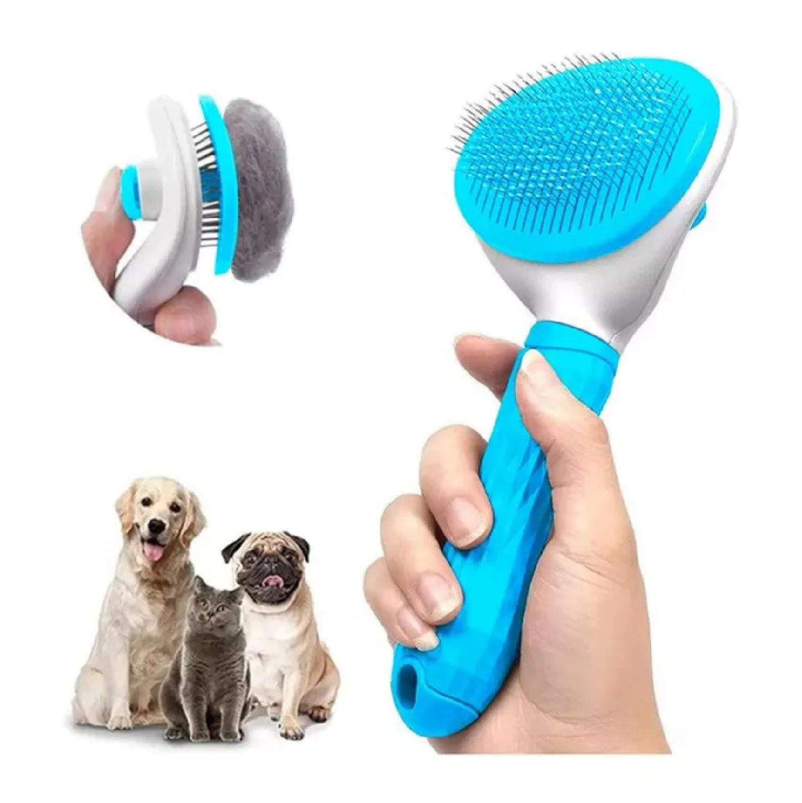 Cepillo Removedor De Pelo Para Mascotas