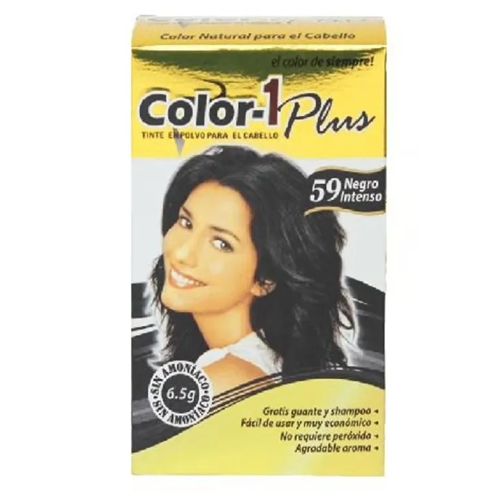 Tinte Color-1 Plus Negro Intenso #59.