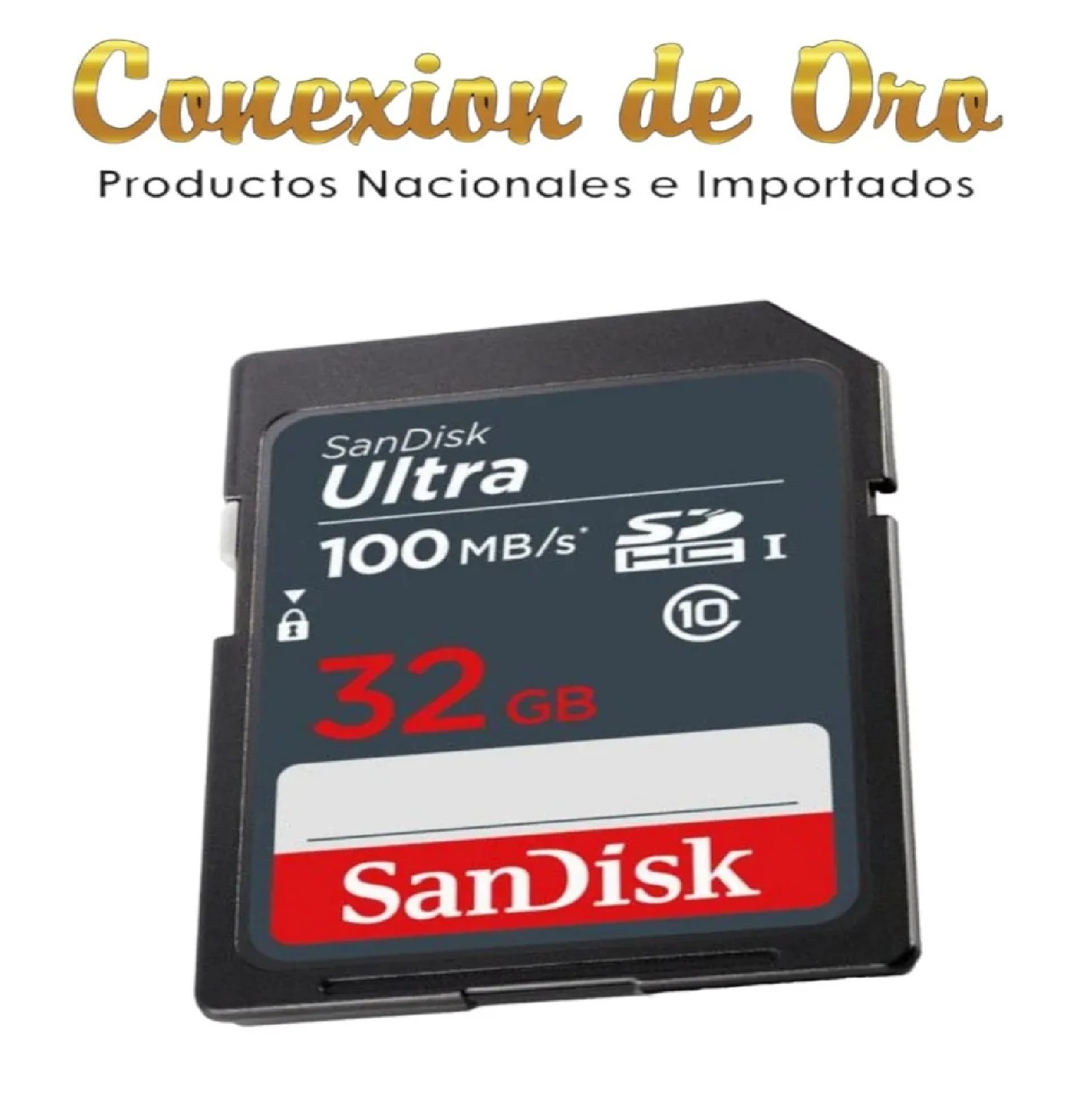 Memoria Sandisk Ultra Sd 32gb 100 Mbps Compacta